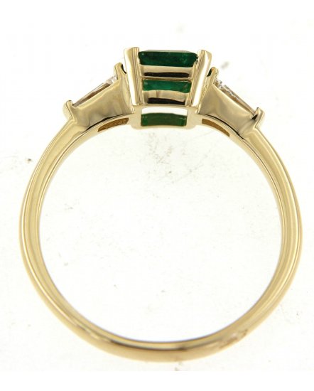 EMERALD CUT DIAMOND RING (TR5194)