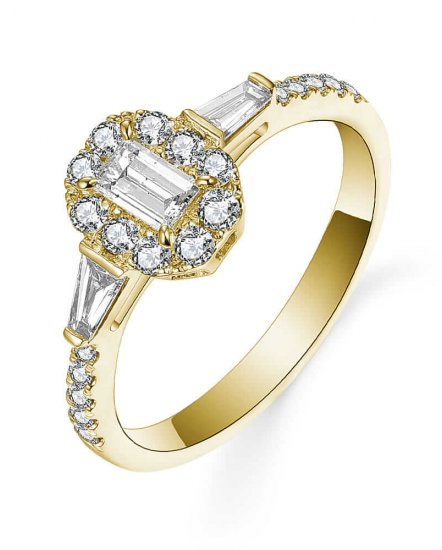 BAGUETTE DIAMOND RING (TR5219)