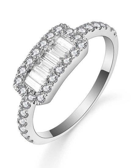  BAGUETTE DIAMOND RING (TR5368)