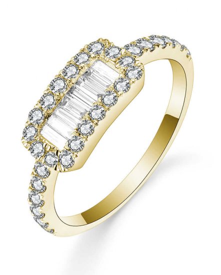  BAGUETTE DIAMOND RING (TR5368)
