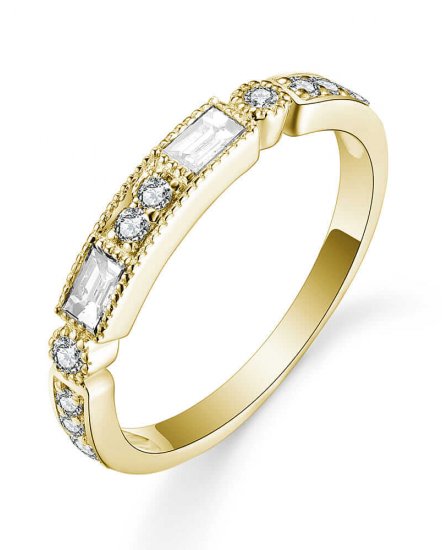 BAGUETTE DIAMOND BAND (TR5373)