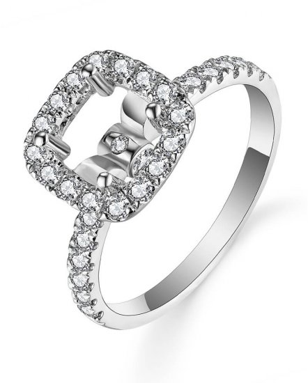 SEMI MOUNT DIAMOND ENGAGEMENT RING (TR5416)