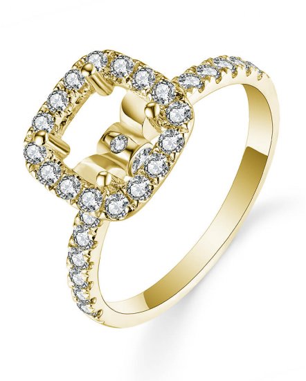 SEMI MOUNT DIAMOND ENGAGEMENT RING (TR5416)