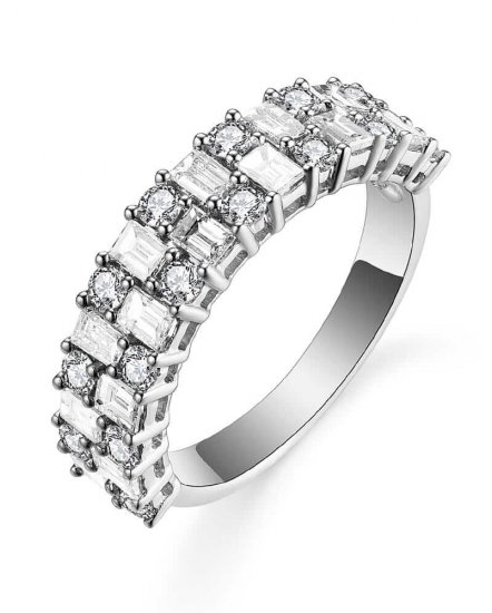 BAGUETTE DIAMOND BAND (TR5418)