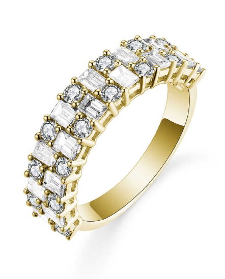 BAGUETTE DIAMOND BAND (TR5418)