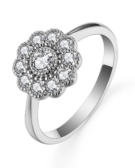 FLORAL STYLE DIAMOND RING (TR5437)