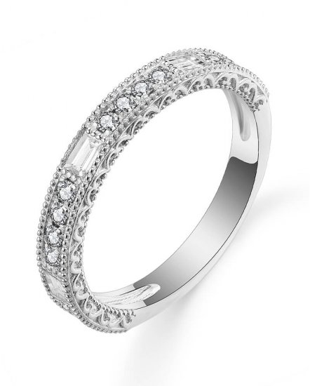 BAGUETTE DIAMOND BAND (TR5438)