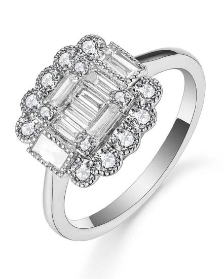 BAGUETTE DIAMOND RING (TR5464)