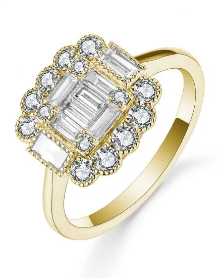 BAGUETTE DIAMOND RING (TR5464)