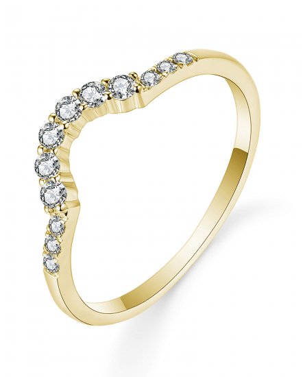 CURVED STYLE DIAMOND BAND (TR5481)