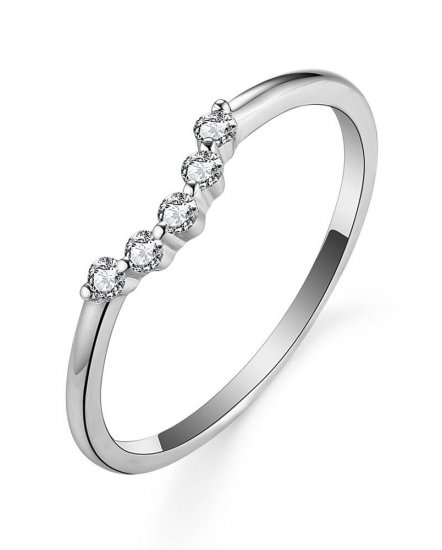 CURVED STYLE DIAMOND BAND (TR5482)
