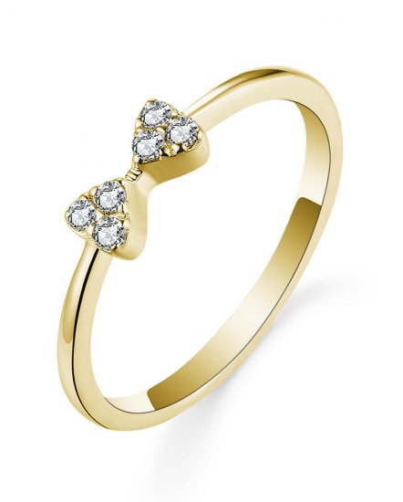 BOW STYLE DIAMOND RING (TR5507)