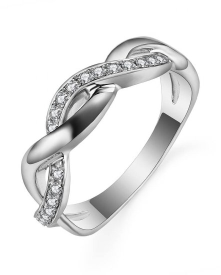 CRISS CROSS STYLE DIAMOND BAND (TR5511)