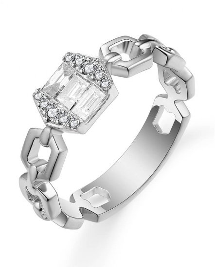 BAGUETTE DIAMOND RING (TR5522)