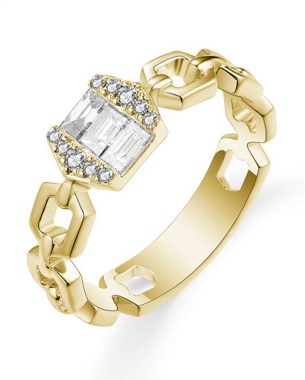 BAGUETTE DIAMOND RING (TR5522)