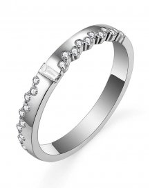 BAGUETTE DIAMOND BAND (TR5523)
