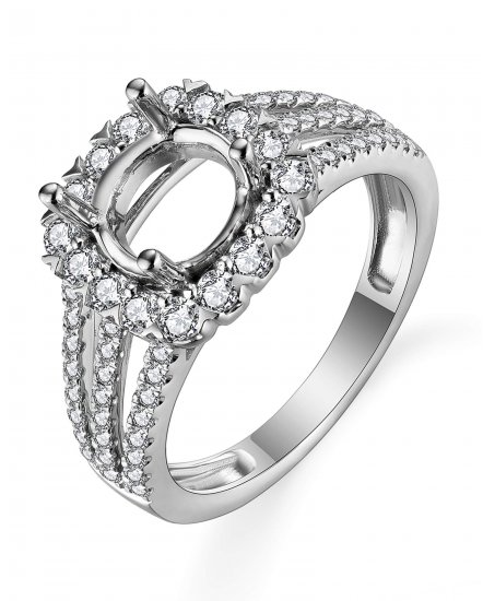 SEMI MOUNT DIAMOND ENGAGEMENT RING (TR5526)