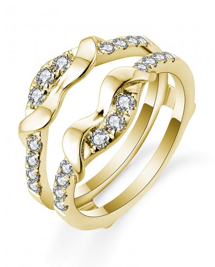 CURVED STYLE ENHANCER DIAMOND RING (TR5548)
