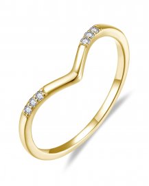 CURVED STYLE DIAMOND BAND (TR5556)