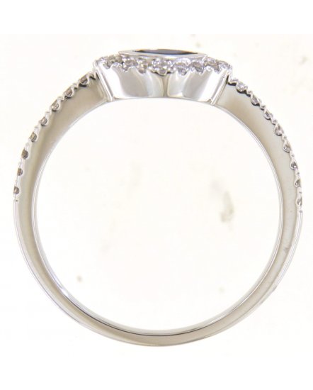 MARQUISE SAPPHIRE DIAMOND RING (TR5561)