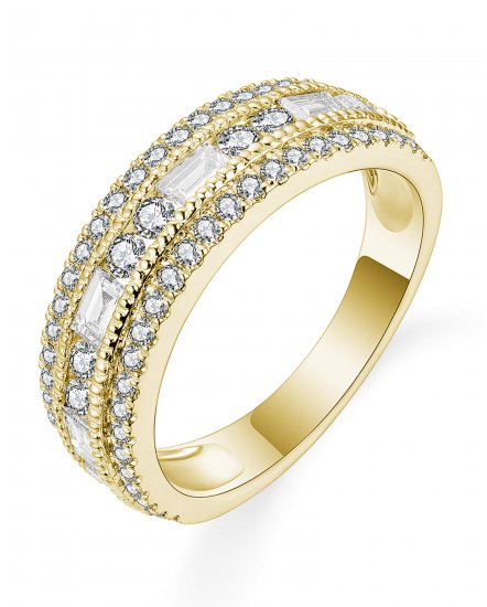 BAGUETTE DIAMOND BAND (TR5590)