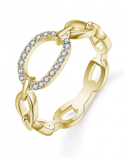LINK STYLE DIAMOND RING (TR5591)
