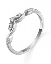 CURVED STYLE DIAMOND WEDDING BAND (TR5607)