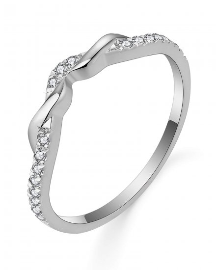 CURVED STYLE DIAMOND BAND (TR5627)