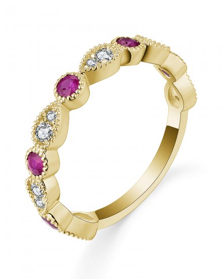 RUBY DIAMOND BAND (TR5635)