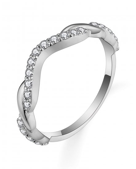 CURVED STYLE DIAMOND BAND (TR5668)