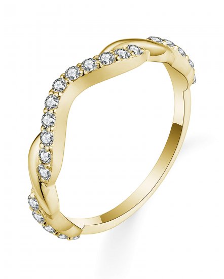 CURVED STYLE DIAMOND BAND (TR5668)