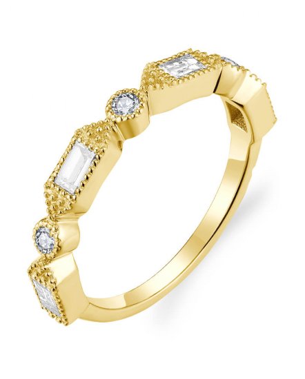 BAGUETTE DIAMOND BAND (TR5670)