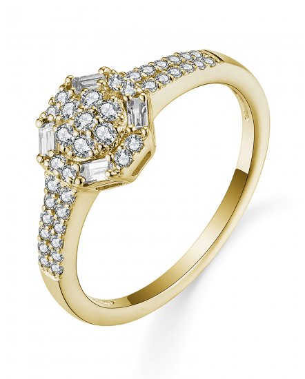 BAGUETTE DIAMOND RING (TR5677)
