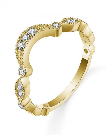 CURVED STYLE DIAMOND BAND (TR5685)