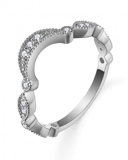 CURVED STYLE DIAMOND BAND (TR5685)