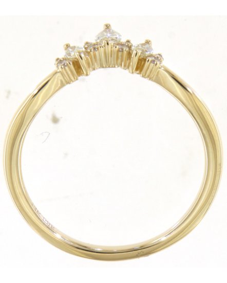 MARQUISE DIAMOND CURVED BAND (TR5686)