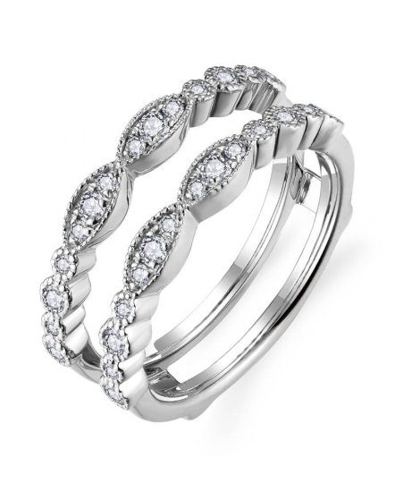 MARQUISE STYLE ENHANCER DIAMOND RING (TR5705)