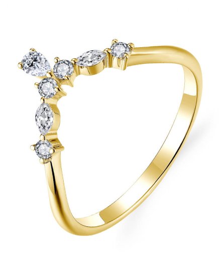 CURVED STYLE DIAMOND BAND (TR5706)