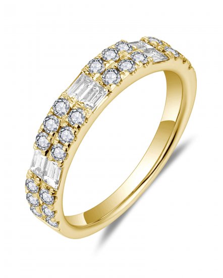BAGUETTE DIAMOND BAND (TR5713)