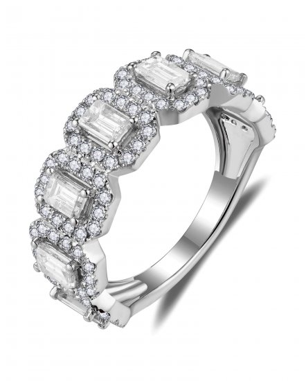 BAGUETTE DIAMOND BAND (TR5723)