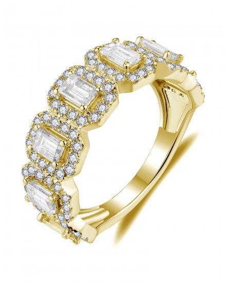 BAGUETTE DIAMOND BAND (TR5723)