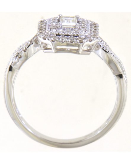 BAGUETTE DIAMOND ENGAGEMENT RING (TR5725)