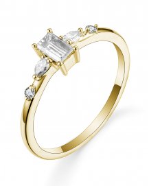 BAGUETTE DIAMOND RING (TR5727)