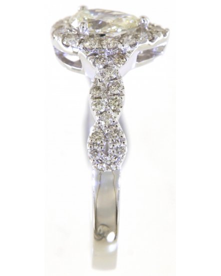 PEAR DIAMOND ENGAGEMENT RING (TR5730)