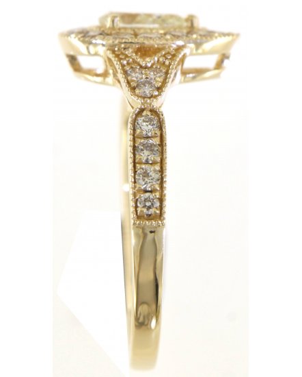 PEAR DIAMOND ENGAGEMENT RING (TR5746)