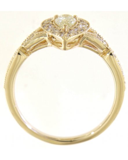 PEAR DIAMOND ENGAGEMENT RING (TR5746)