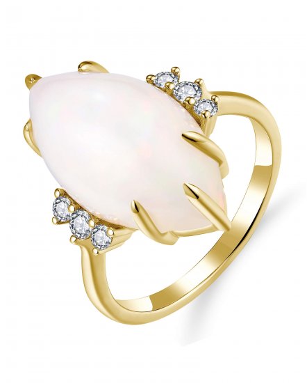 MARQUISE OPAL DIAMOND RING (TR5756)