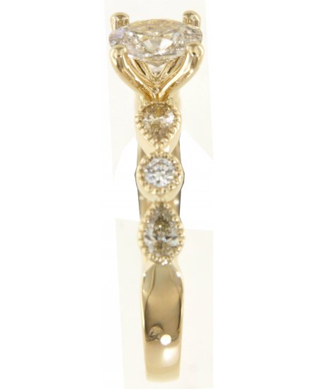 OVAL DIAMOND ENGAGEMENT RING (TR5758)