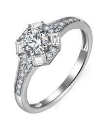 BAGUETTE DIAMOND RING (TR5760)