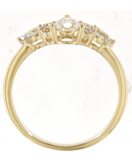 PEAR DIAMOND ENGAGEMENT RING (TR5761)